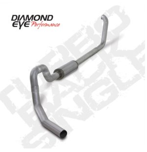 Ford F550 Performance Exhaust - Diamond Eye Performance - Turbo Back - `00-`03